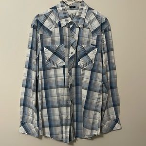 Men’s Bullhead Western Snap shirt Large